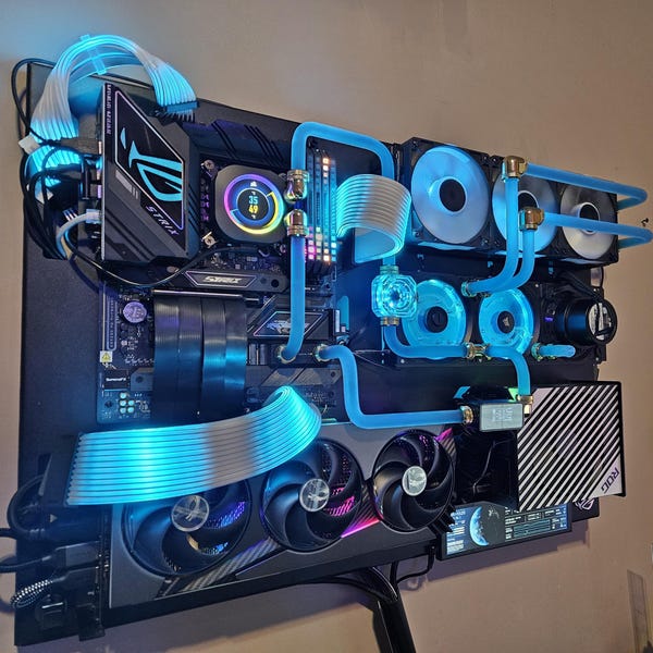 Wall Computer Case, Wall-mountable PC Case, PC Case, Wall Mounted PC ...
