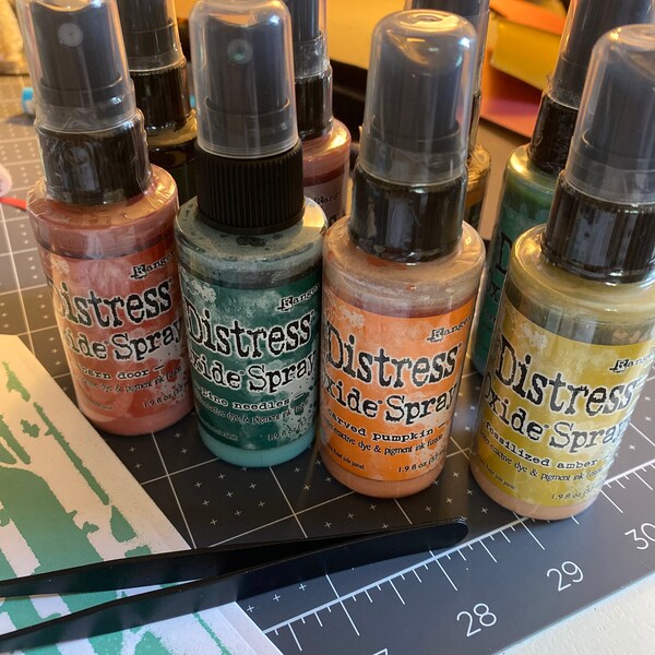 Ranger - Tim Holtz - Distress Oxide Sprays - You Choose Colors - Etsy