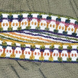 The Catacombs Pack Mosaic Crochet Skull Patterns by Sixel Design
