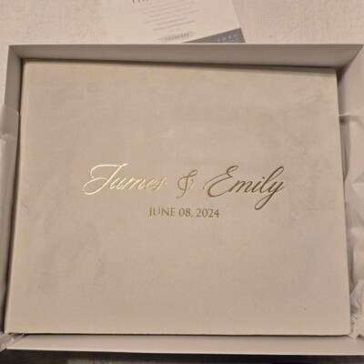 Wedding Guest Book, Instax Photo Album, Sign in Book for All Instant ...