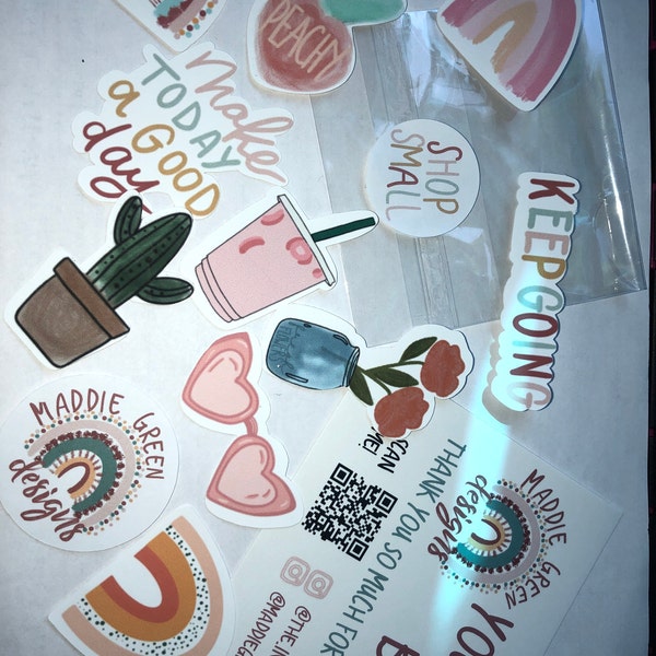 Mystery MINI Stickers Pack // Surprise, Random - Etsy