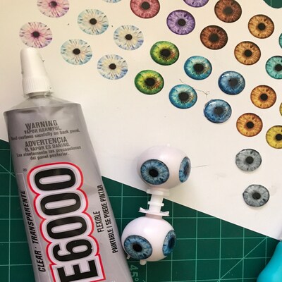 Blythe Printable DIY Eye Chips PDF Anime 1 Theme - Etsy