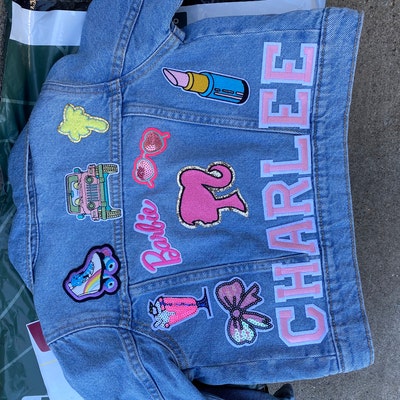 Custom Jean Jacket, Custom Denim Jacket, Personalized Denim ...