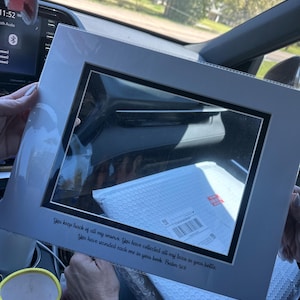 Katie added a photo of their purchase