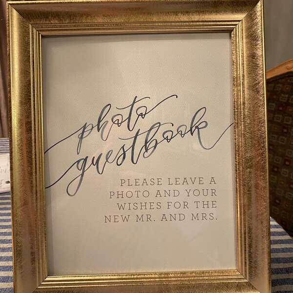 Custom Watercolor Wedding Signs for Wedding Favors, Cards and Gifts ...