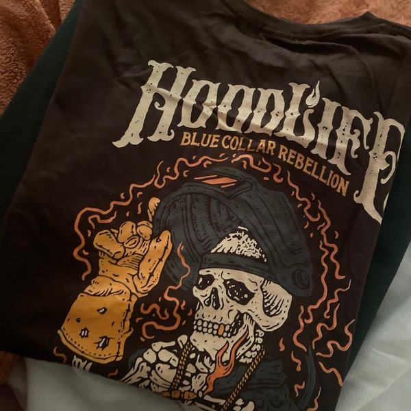Welder "hoodlife" T-shirt, Welder Hat, Welder Gift, Welder Life, Welder
