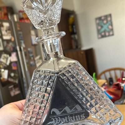 Drinking Alert - Personalized Custom Spirits Decanter – Gifts