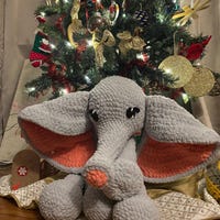 Everly the Elephant Crochet PDF Pattern ONLY; Digital File - Etsy Canada
