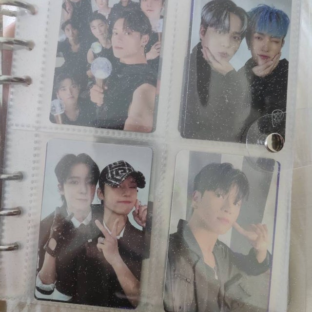 Kpop Photocard Binder/album/collect Book 3 Pocket Glitter Style perfect for  BTS, Stray Kids, Blackpink, Nct, ITZY, Enhypen, the Boyz -  Israel