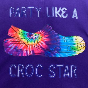 Party like a store croc star