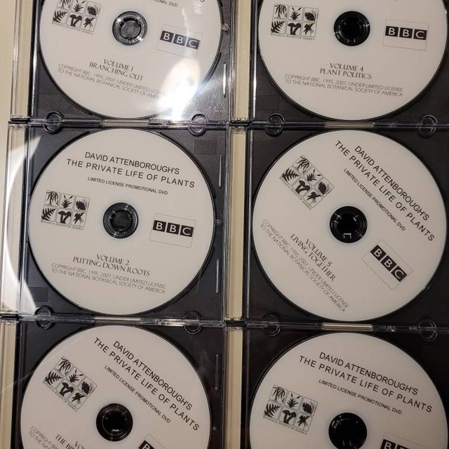 The Private Life of Plants 6 Dvds - USA Edition ~ David