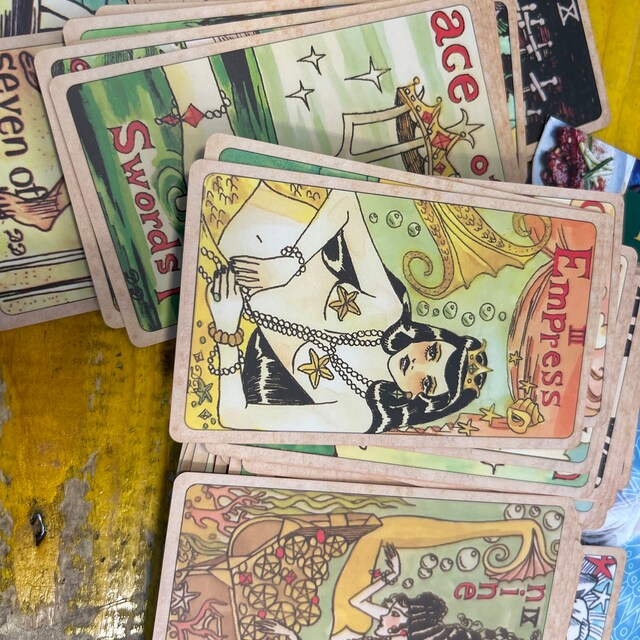 Dame Darcy Mermaid Tarot Coral Gold Edition NEW Version 3.5