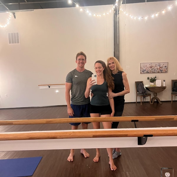 Faith Strappy Yoga Tank Top with Built in Bra in Black