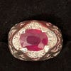 Natural Afghani Blood Red Ruby Ring Red Ruby Mens Ring Real Ruby Yaqoot ...