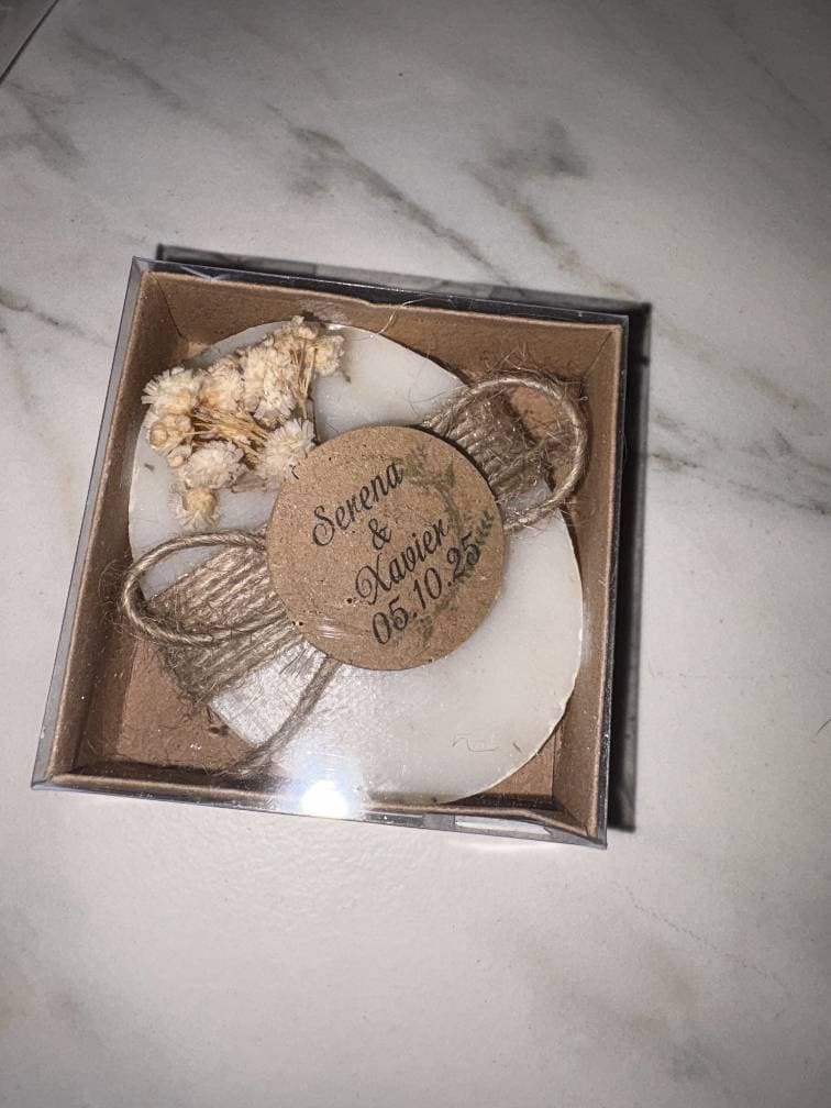 50 PCS Custom Bulk Bridal Shower Soap Favors, Bulk Wedding Favors, Rustic & Unique Bridal Shower Favors, Custom Party Guest Soap Favors