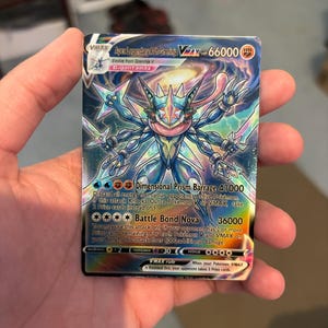 Greninja VMAX Gx Ex Pokemon Card - Etsy
