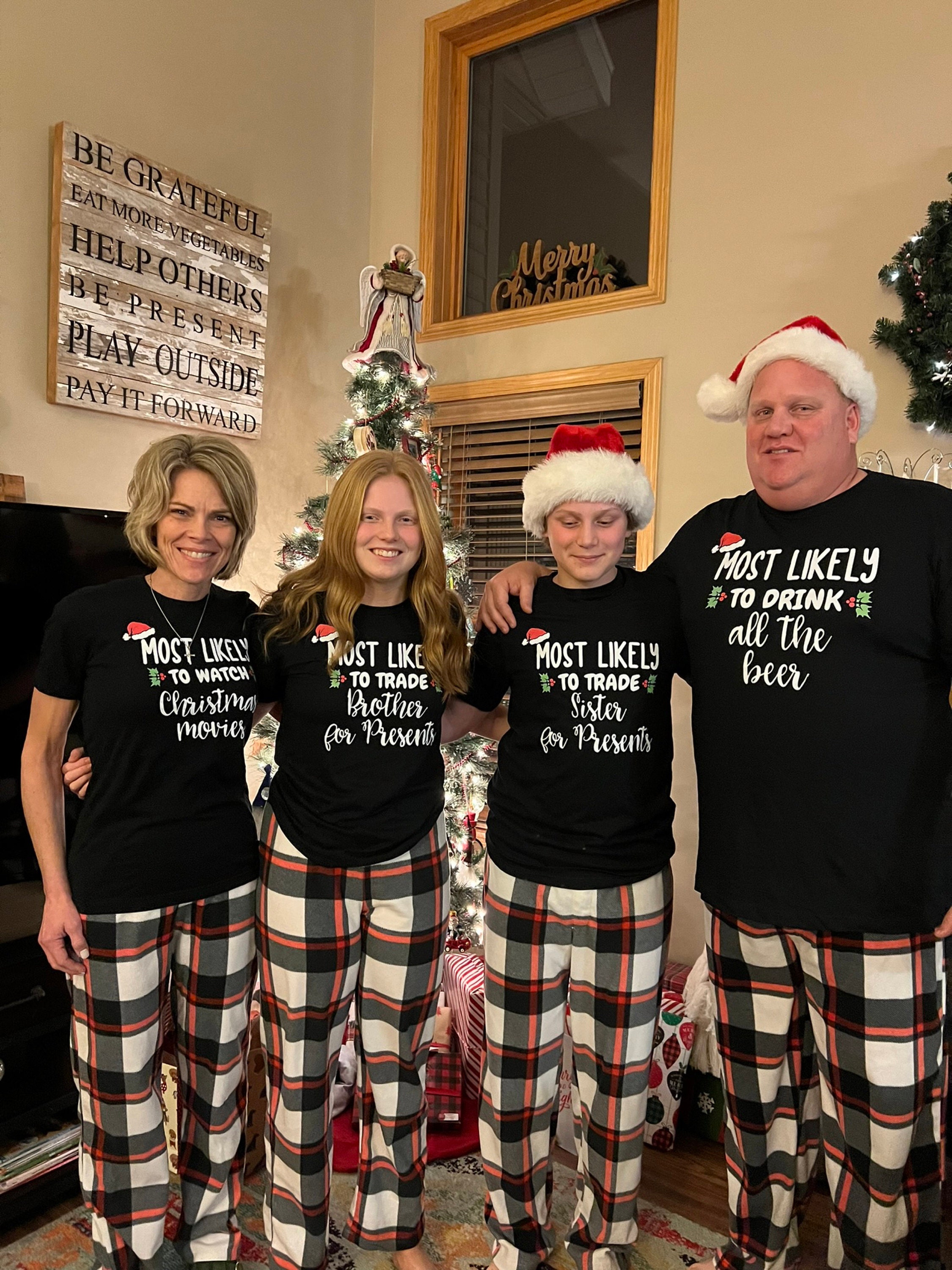 Most Likely To Christmas Shirts & Pants | Matching Family & Couples | Christmas Gift