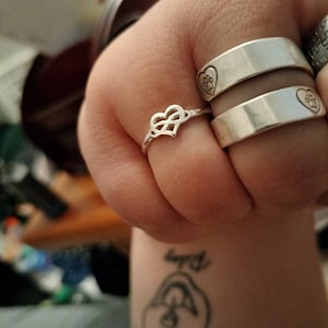 Polyamory hotsell triad rings