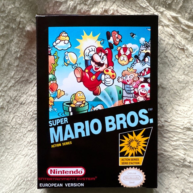 任天堂 NES スーパーマリオブラザーズ ボックス - Etsy 日本