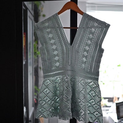 Bohemian Dress Crochet Chart Pattern PDF - Etsy