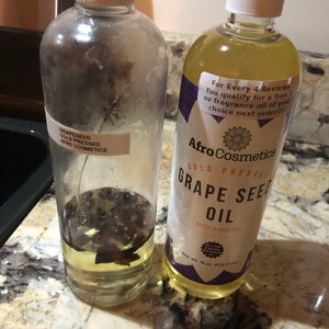 7 LBS 100% Pure Unrefined Cold Pressed Grape Seed Oil – Extra Virgin – Nectar Of Beauty