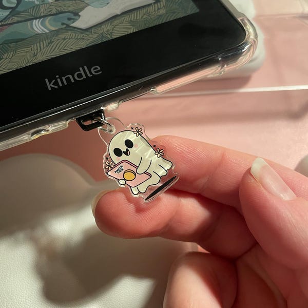 9-Pack Halloween Type-C Dust Plugs With Charms – Cute Port Protectors For Kindle, Phones, Tablets & USB-C Devices