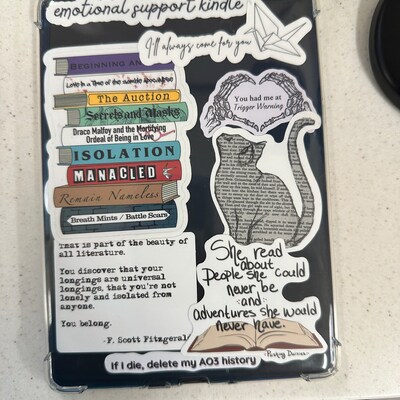 Danika F Crescent City Light It Up Book Vinyl Decal - 5 Inch Car & Laptop Sticker