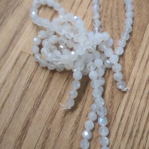 Perline Di Pietra Di Luna Arcobaleno Pietra Preziosa Naturale - Foto 13