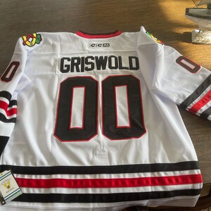 Clark Griswold Jersey 00 Christmas Vacation Movie Ice Hockey Jerseys  Stitched
