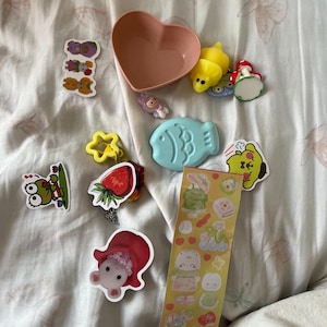 Juminocore Trinkets Bundle, Juminocore Keychains, Japanese Kawaii Aesthetic & Decor