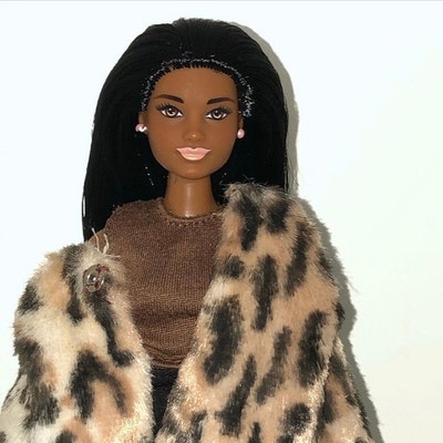 Obsidian Black Nylon Doll Hair for Rerooting - Etsy