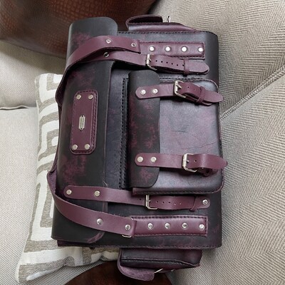 Buy Bag Pattern Pdf Download Leather DIY Explorer Bag Video Tutorial ...