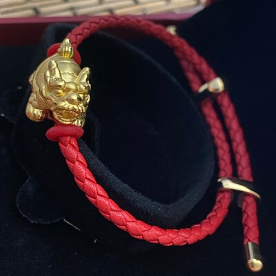 Zodiac Signs Charms 24K Gold Beads for Bracelet Necklace Pendant ...