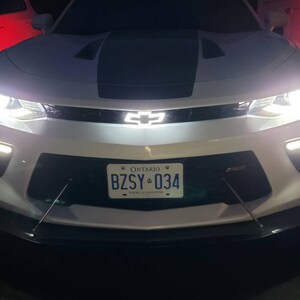 Camaro 2024 illuminated bowtie