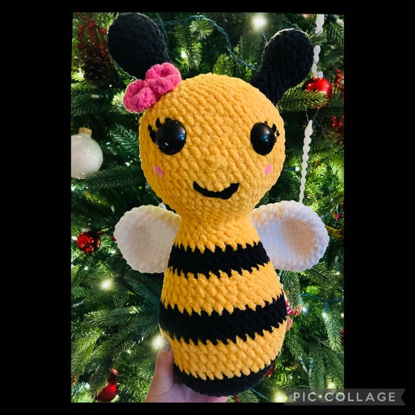 Crochet Bee Pattern - Instant Download - PDF Pattern - Amigurumi Bumble ...