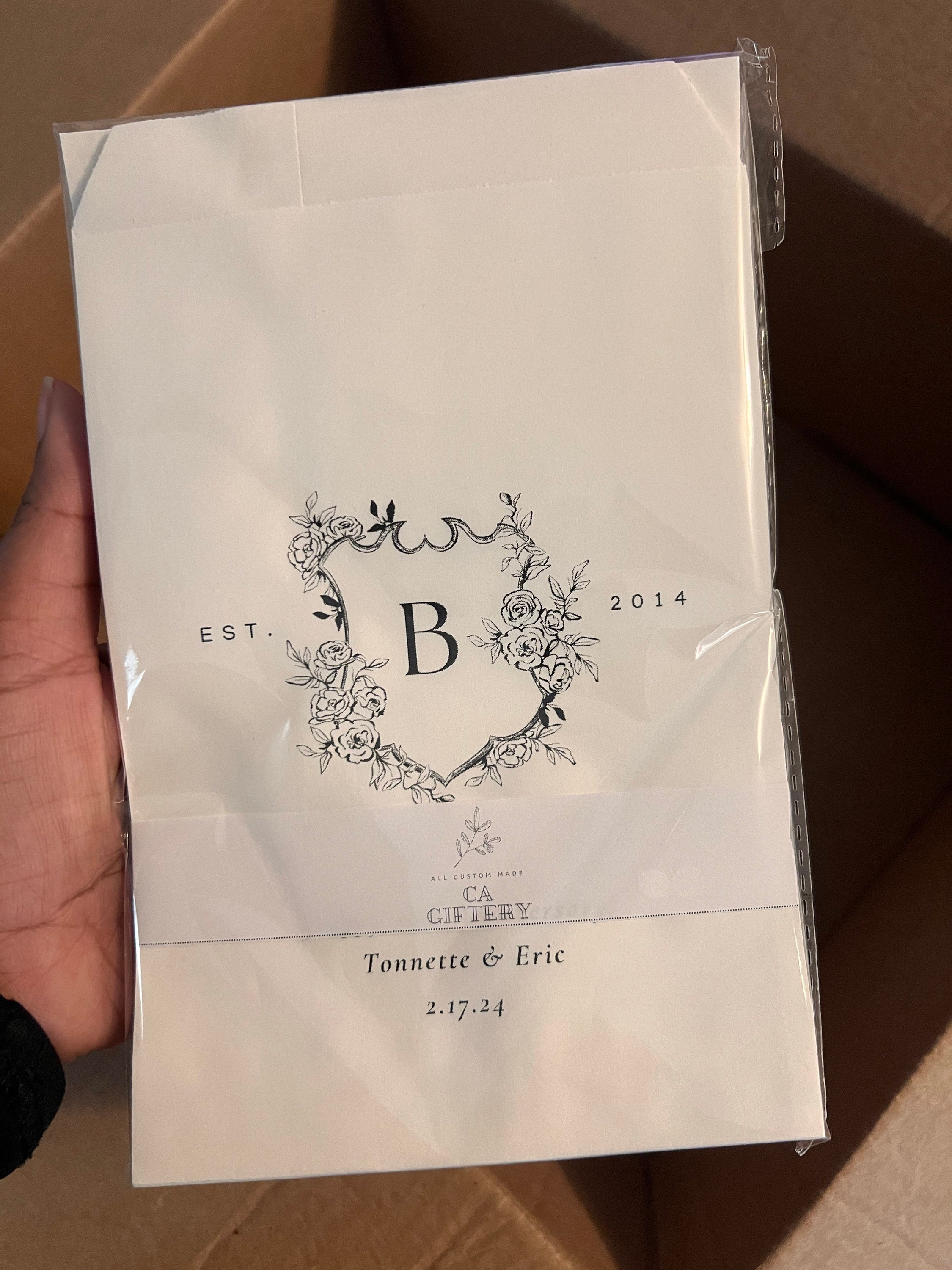 25 Eine süße Dankeschön-Geschenktüte || Hochzeitsgeschenktüte, Donuttüten, Keksgeschenktüte, Love is Sweet Bag, Brautparty-Geschenktüte