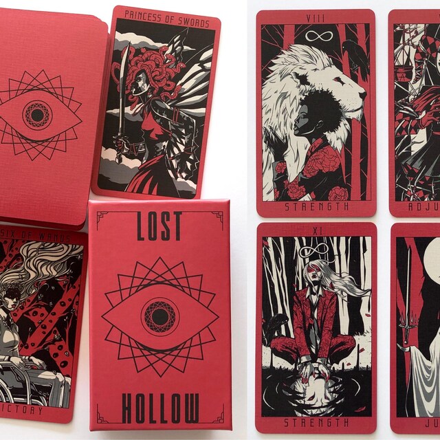 Lost Hollow Tarot Deck - 4th Edition With Rigid Box and