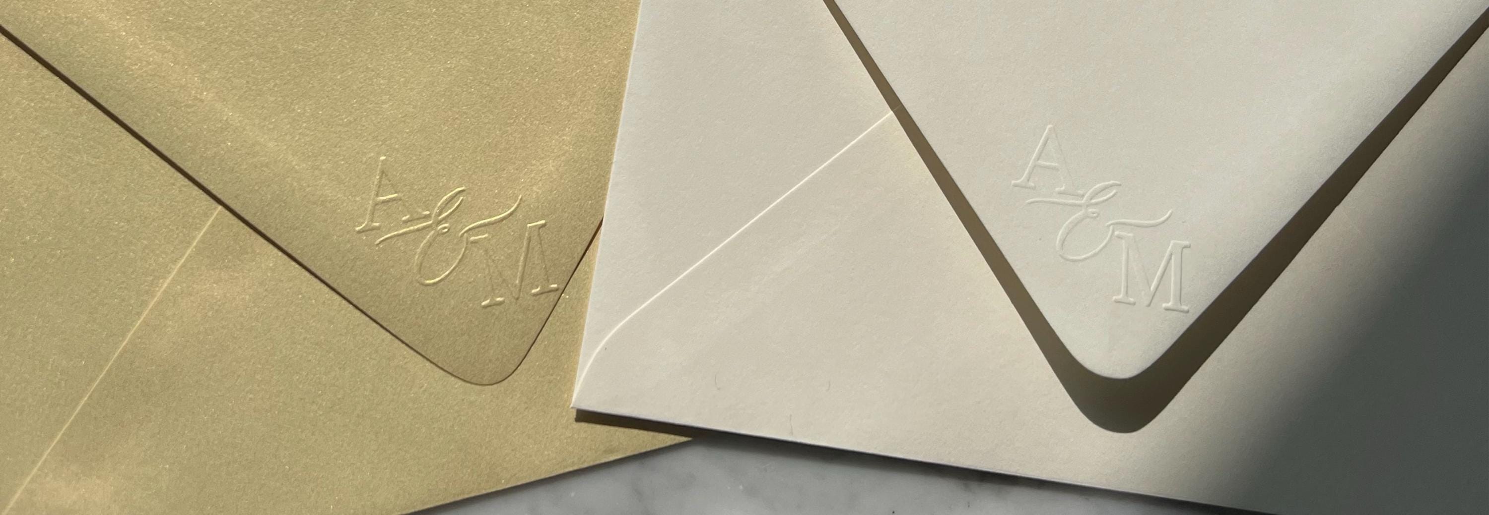 Monogram Embosser | 48 Designs | Custom your wedding embosser | Napkin Embosser | Envelope and Invitation Embosser