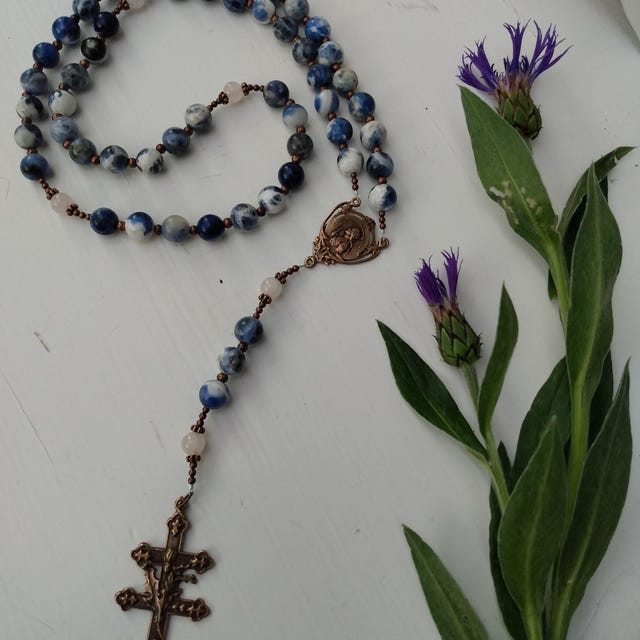 Cross of Lorraine - Bronze - 1171 Ceceagnes Rosary Parts - Etsy