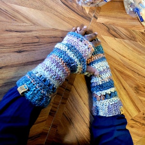 Crochet Pattern-hailey Crochet Fingerless Gloves Pattern-women - Etsy