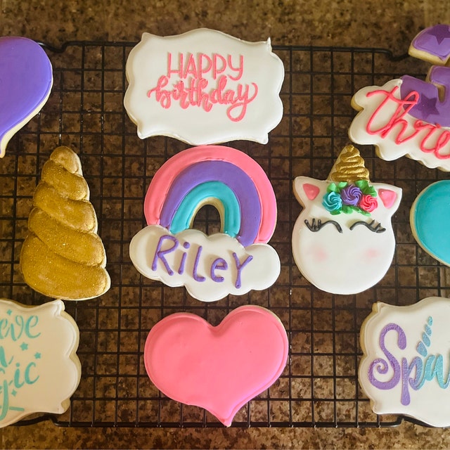 Rainbow With Cloud Cutout #8 Cookie Cutter - Etsy