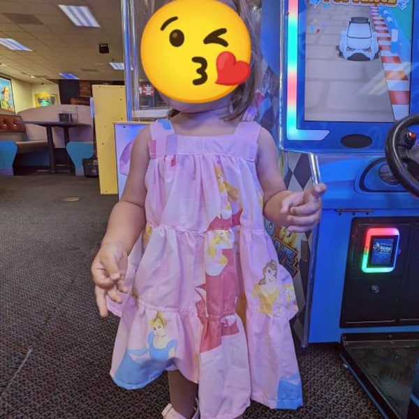 Girls Tiered Shoulder Strap A-line Dress PDF Sewing Pattern - Etsy