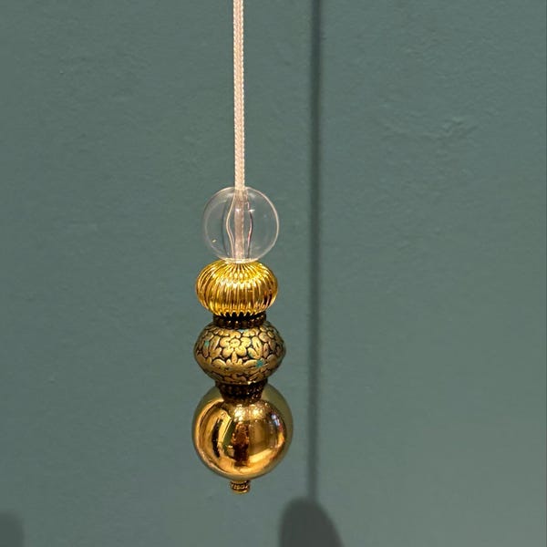 Light Pull Bathroom Light Pull Cord With Large Seashell Ceramic Bead ...