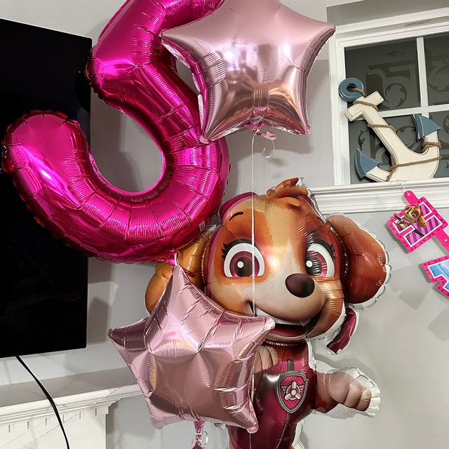 Anagram Marshall Pups On Patrol Birthday Balloon Bouquet - Party Decorations