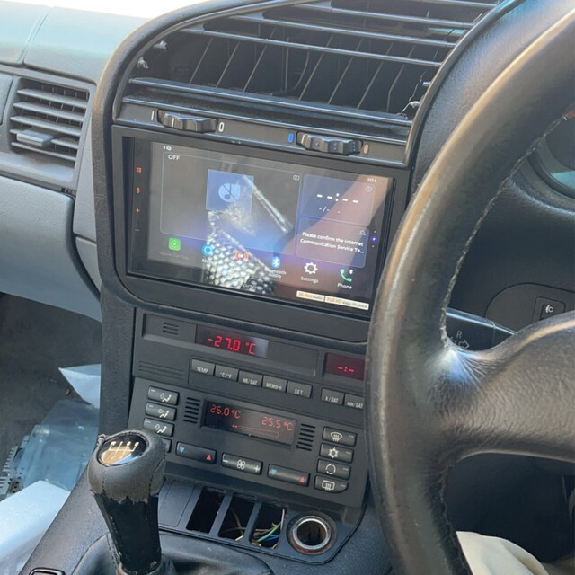 Bmw e36 double din dash kit online