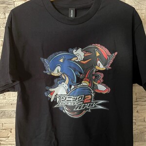 Hedgehog Japanese Shirt, Sonic Adventure 2, Dreamcast Japanese