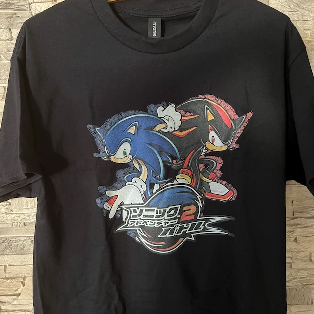 Hedgehog Japanese Shirt, Sonic Adventure 2, Dreamcast Japanese