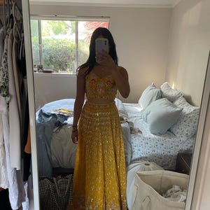 Peach Lehenga Choli Set for South Asian Wedding, Indian Pakistani Partywear Lehenga Choli for Wedding