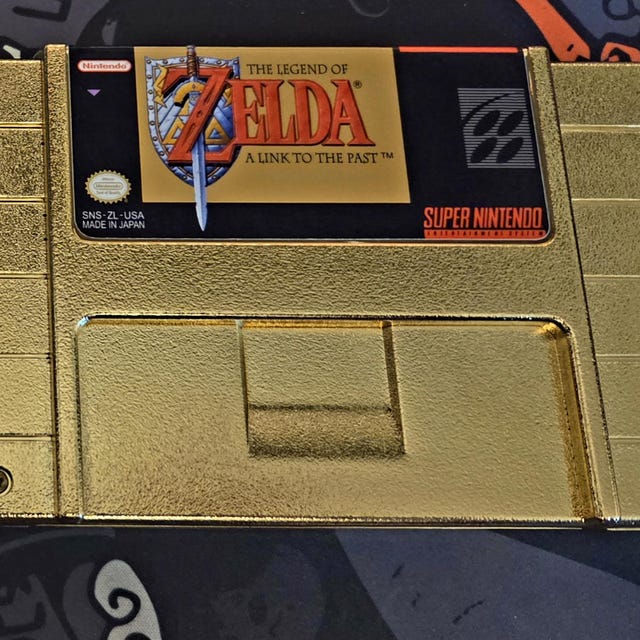 SNES Zelda A Link to the Past Replacement Label Decal Sticker