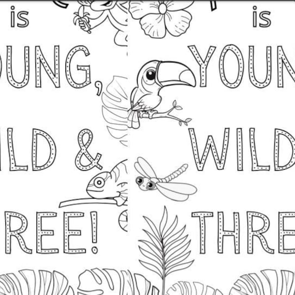 Spring Forward Coloring Sheet | Print at Home - Etsy